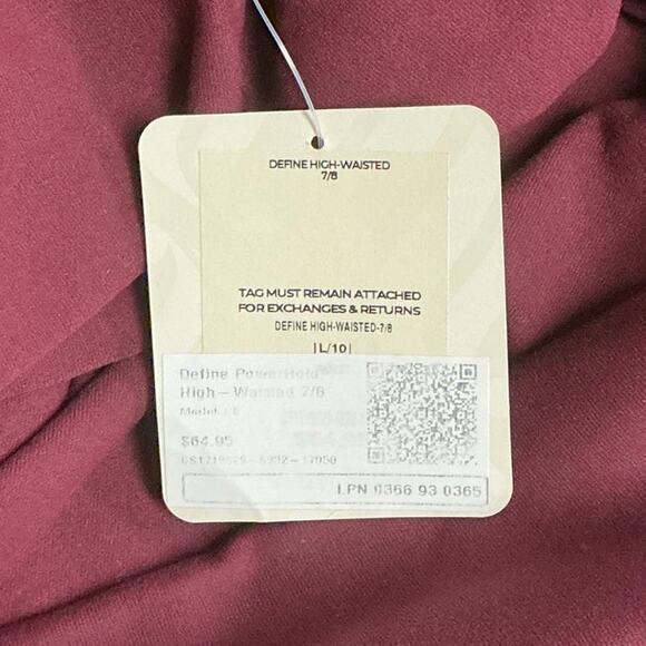 Fabletics Define PowerHold High-Waisted Legging Size L CS1719629 - Picture 7 of 7